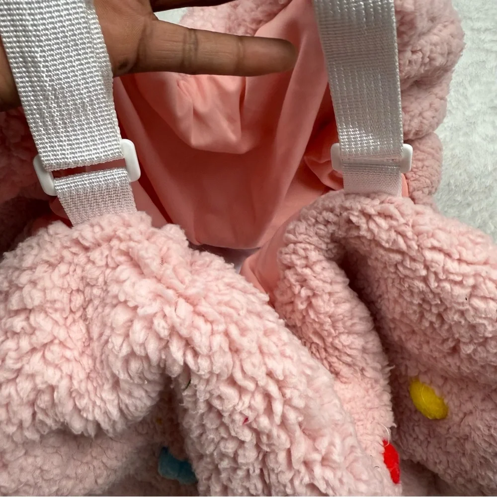 Target Pink and Silver Kids Hat with Colorful Accents - Picture 3 of 4